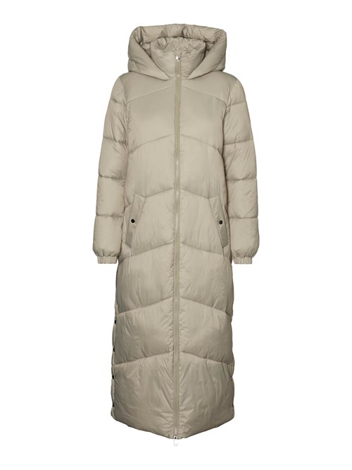 Vero Moda-Dynejakke-Beige